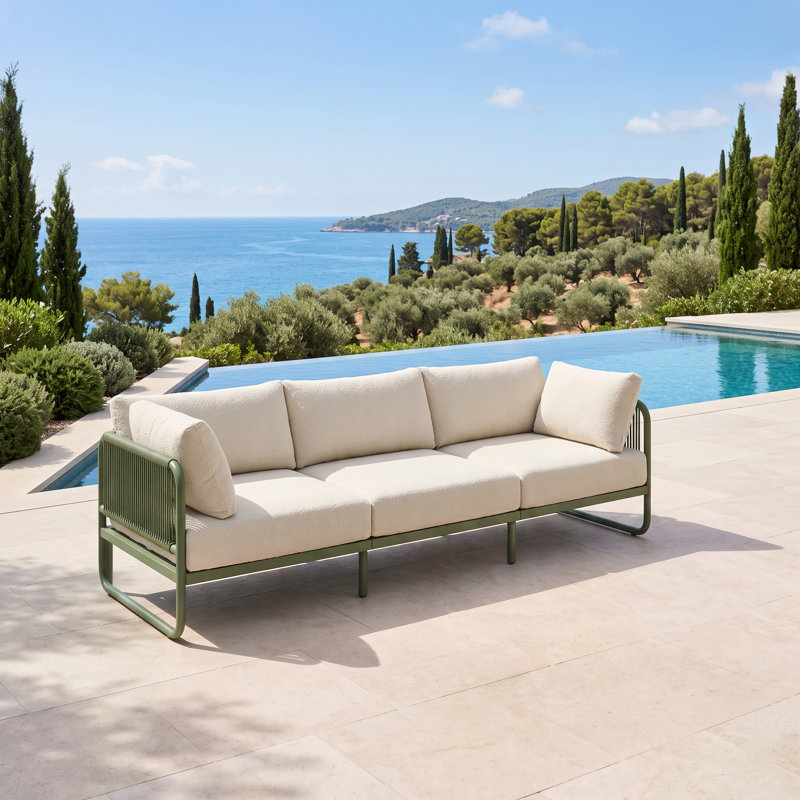 Sylva 3‑seater Modular Patio Sofa Set