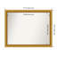 Townhouse Gold Non-Beveled Bathroom Wall Mirror-1016737291