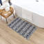 Tapis de bain en tricot géométrique Linkage-94230213-94230215