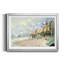 Boardwalk on the Beach - Reproduction d'art sur papier encadrée-172683579-172683556