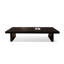 Table basse noire en bois massif-1103329528