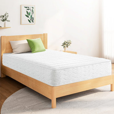 Matelas Queen size de 20 cm d'épaisseur, fermeté moyenne, confortable, ressorts ensachés, pour chambre à coucher