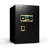 Large Electronic Digital Security Safe With Keypad Lock And Key, Safe Box With Private Inner Cabinet For Home,Office And Hotel(Black)