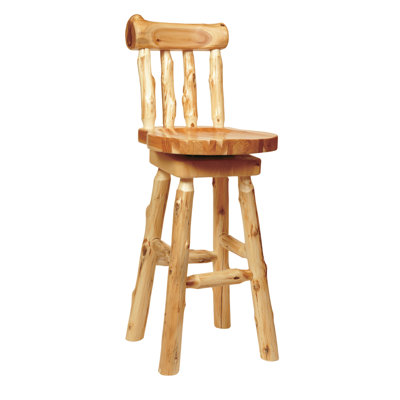 Lytle Solid Wood Counter Stool