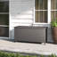 Blue Elephant 132.7cm W 408.8L Water Resistant Wicker Deck Box with Wheels-1634319322