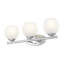 Meuble-lavabo 3 lumières Colette en nickel brossé 24 po-123223042