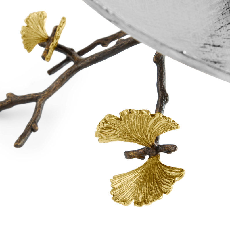 Butterfly Ginkgo Tiered Stand