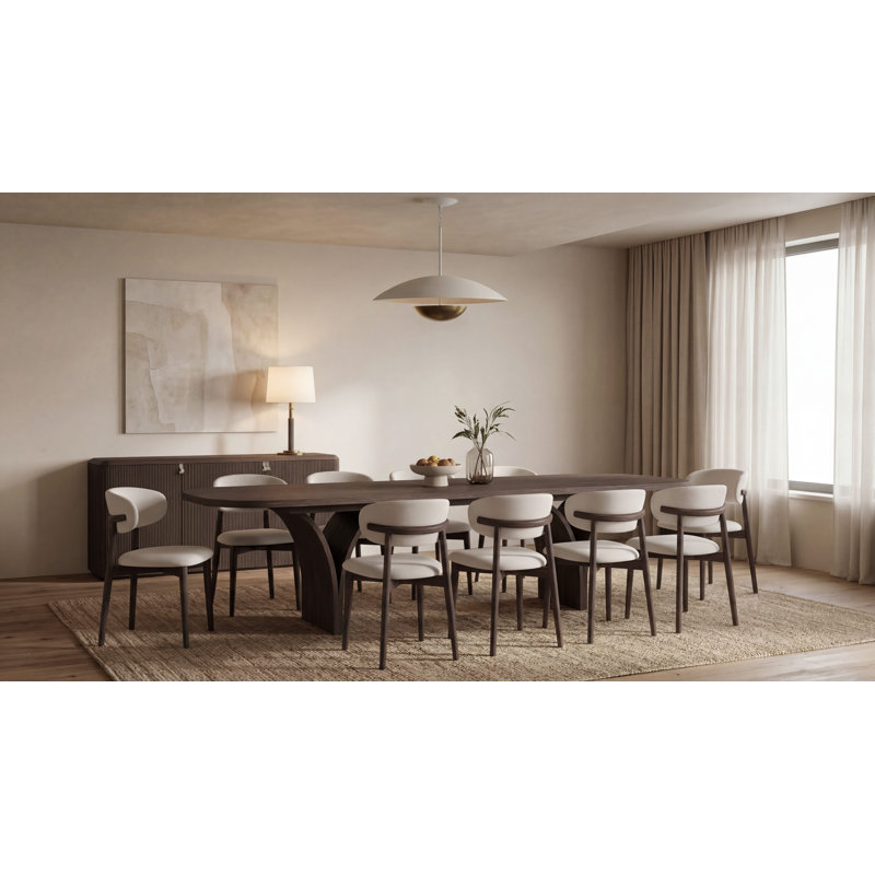 Seoul Dining Table, Brown