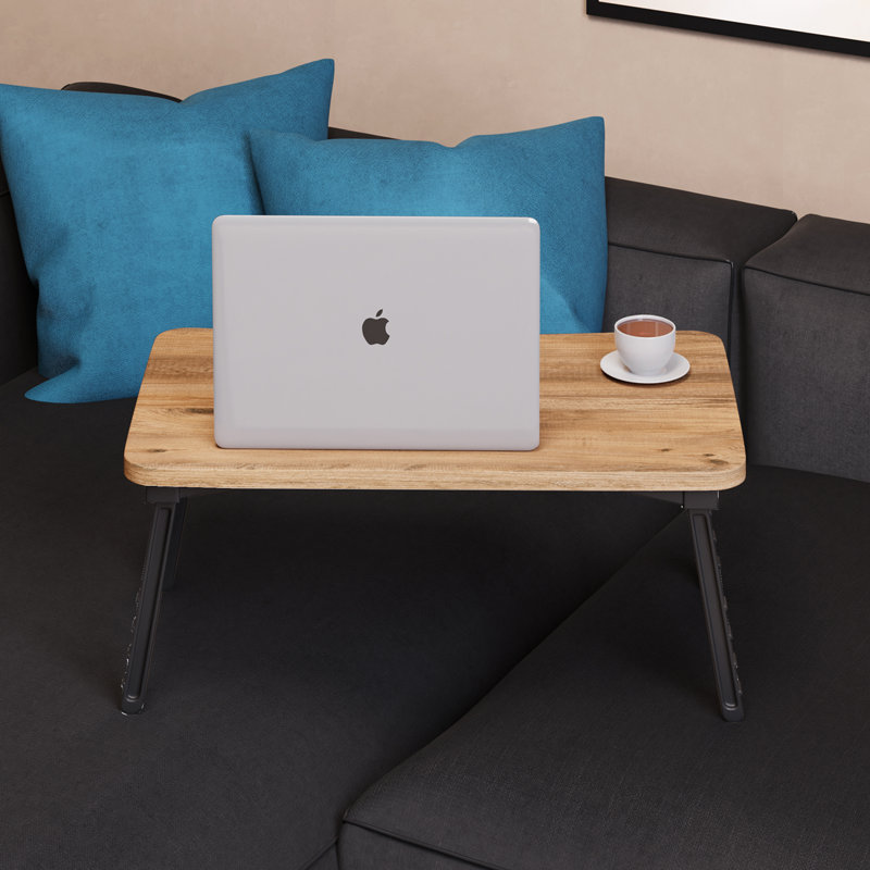 Table pliante InterGo, bureau pour ordinateur portable, plateau de table et support d'ordinateur