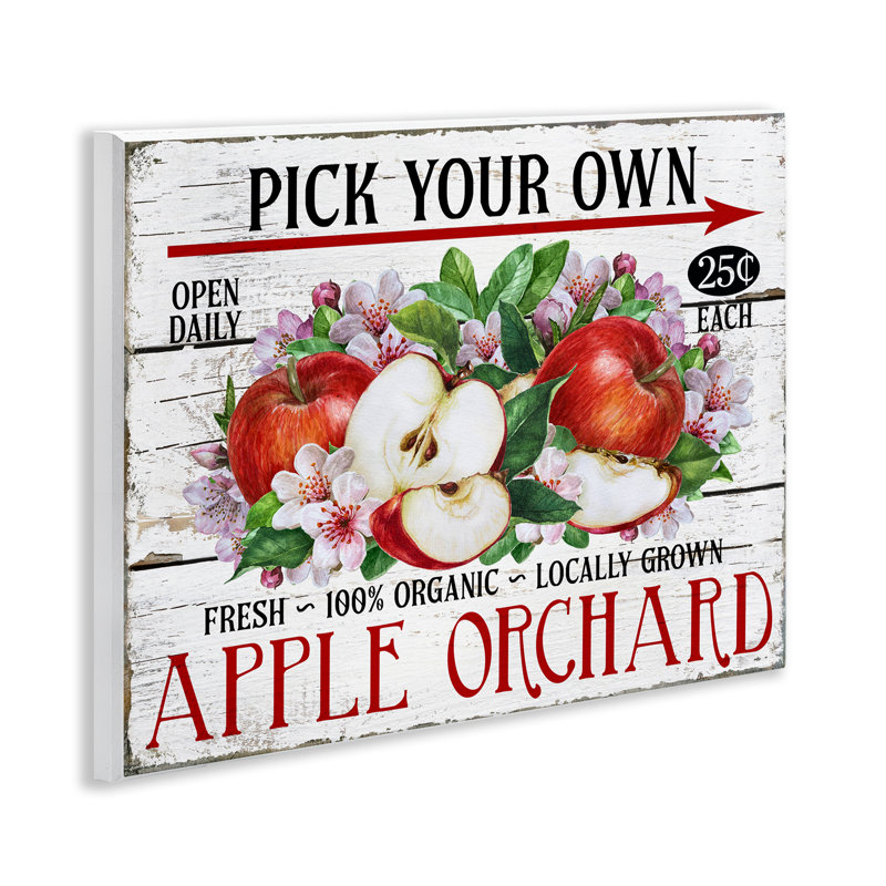  Art mural "Pick your propre pommes" par Creatif Belle