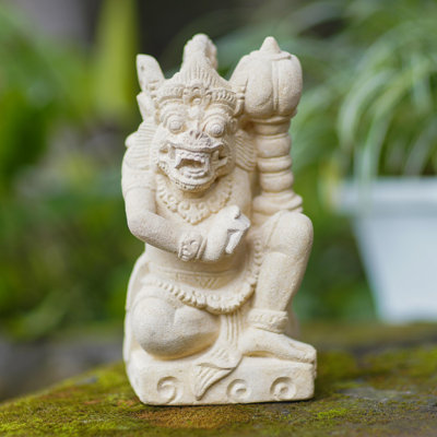Statuette en grès, général Hanoman