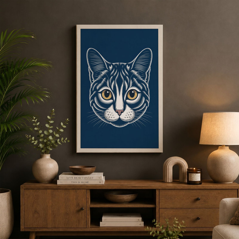 Print, 36x24 - 91.4 x 61.0 cm, Ochre Border