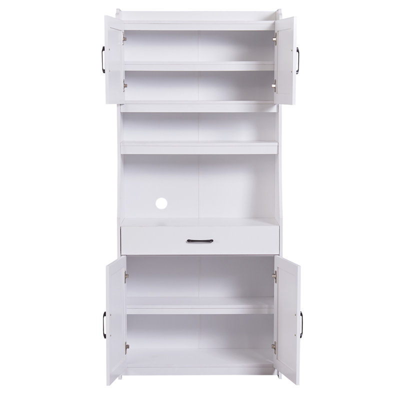 Buffet 31,5 po de largeur à 1 tiroir, Ivoire blanc