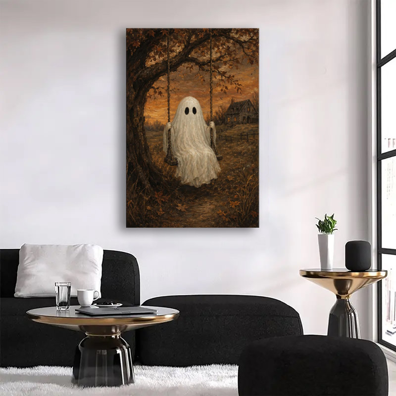 Art mural sur toile, fantôme, 20 x 24 po