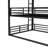 Queen Over Full XL Over Queen Triple Metal Bunk Bed With Safety Guardrails-882989646-882989641
