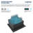 21"L x 20"W x 9"D Single Bowl Drop In Workstation 16-Gauge Stainless Steel Kitchen Sink with Faucet and Accessories