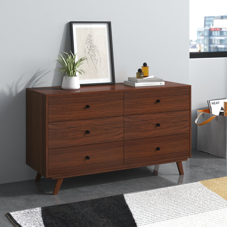 Wade Logan® Anastice 6 - Drawer Dresser | Wayfair