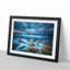 Stormy Evening in Wales in Abstract - Framed Print-55730054-55730059