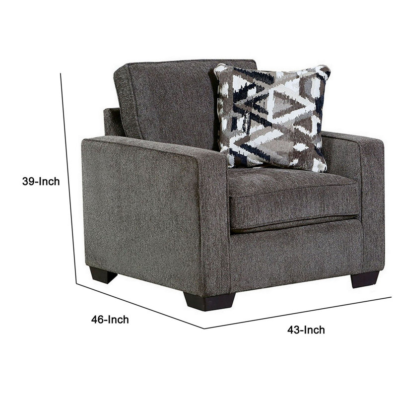 Fauteuil large de 46 po Castrejon