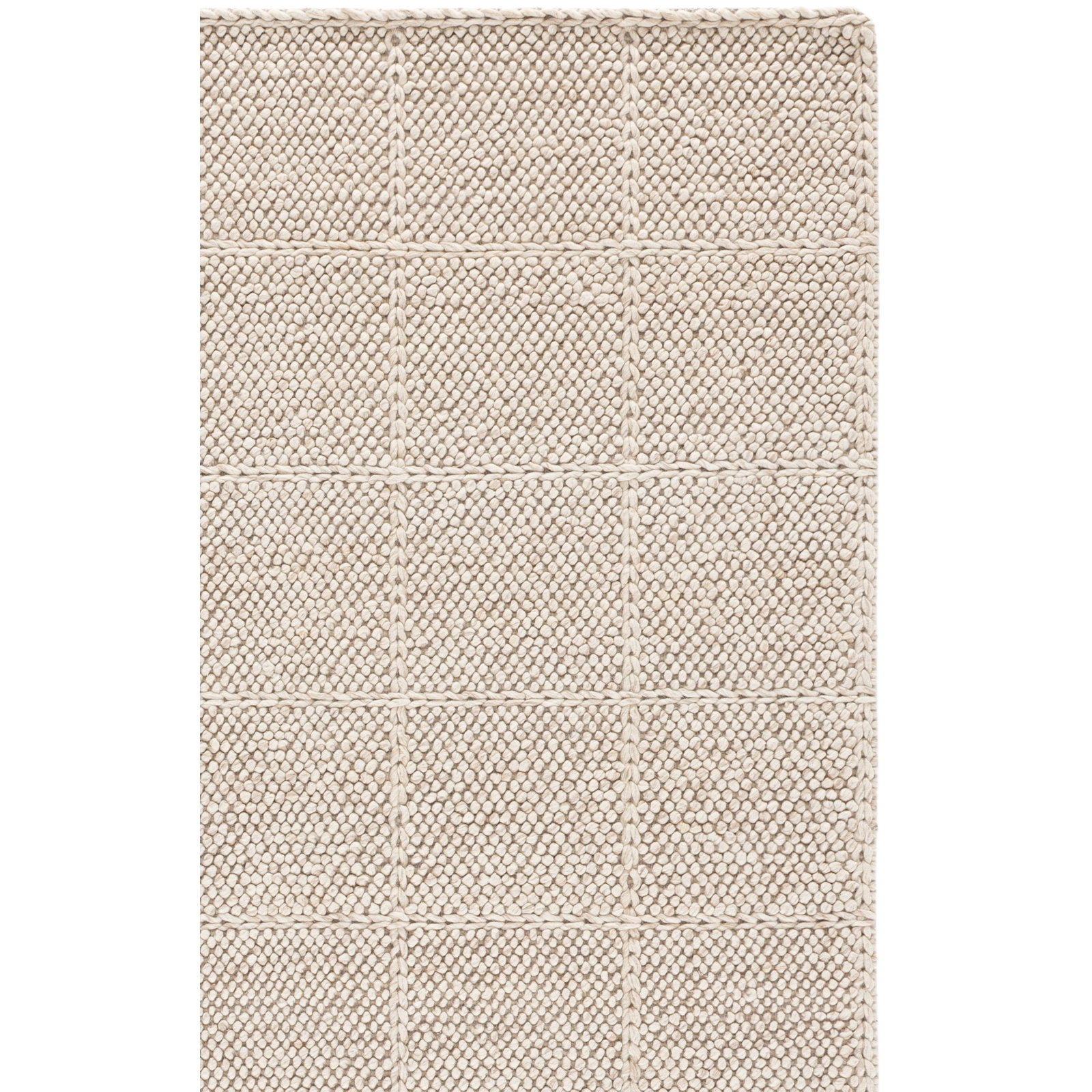 Natura Hand Woven Solid Color Indoor Rug, 2'-3" x 9'-0" Runner