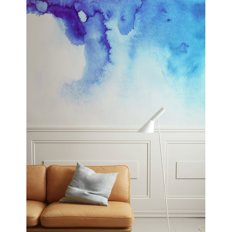 Peel & Stick Abstract Wall Mural, 8.17' L x 12.5' W