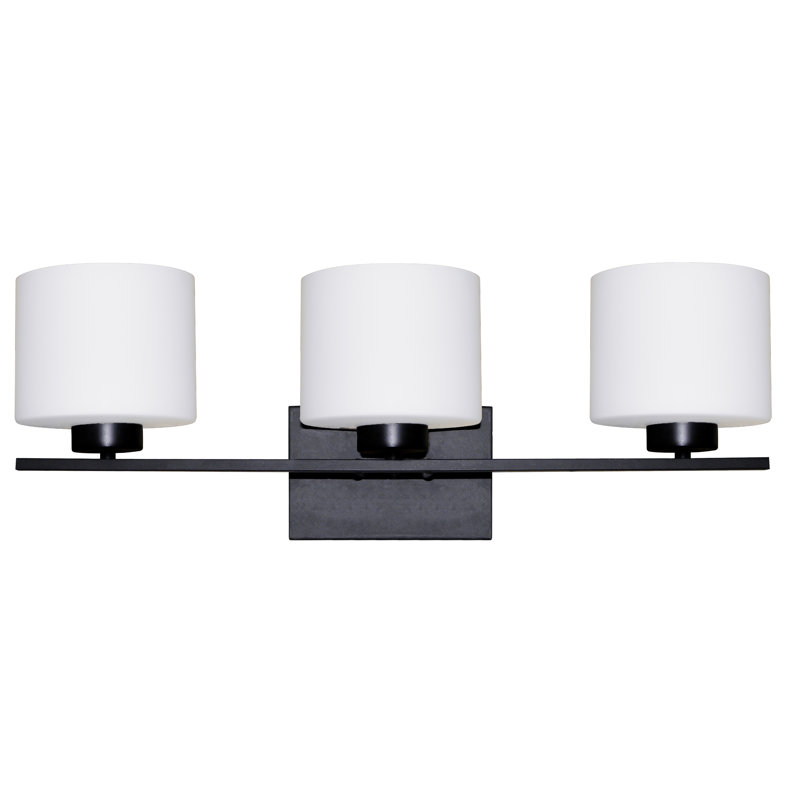 Monatuk 3 - Light Dimmable Vanity Light, Ebony Bronze