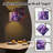 Arc Floor Lamp Purple Lotus Flowers Crystal Accents Elegant Floor Lamps with Remote LED Lights Adjustable Lamp Shades Tall Standing Lamps for Reading Office Living Room