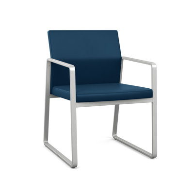 Gansett Waiting Reception Guest Chair Metal Frame