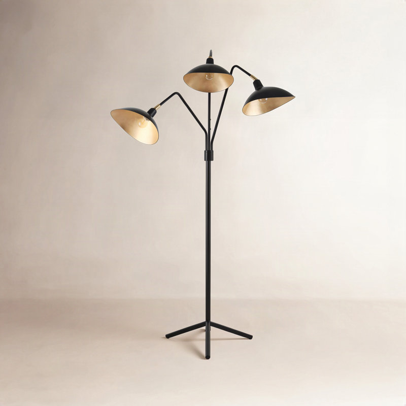 Hopson 69.5'' Tree Floor Lamp, Black