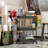 Slim Rolling Storage Cart, 3 Tier Storage Organizer Utility Cart Mobile Shelving Unit-393577963-393577972