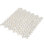 10.6" X 11.2" Herringbone Natural Shell Mosaic Tile