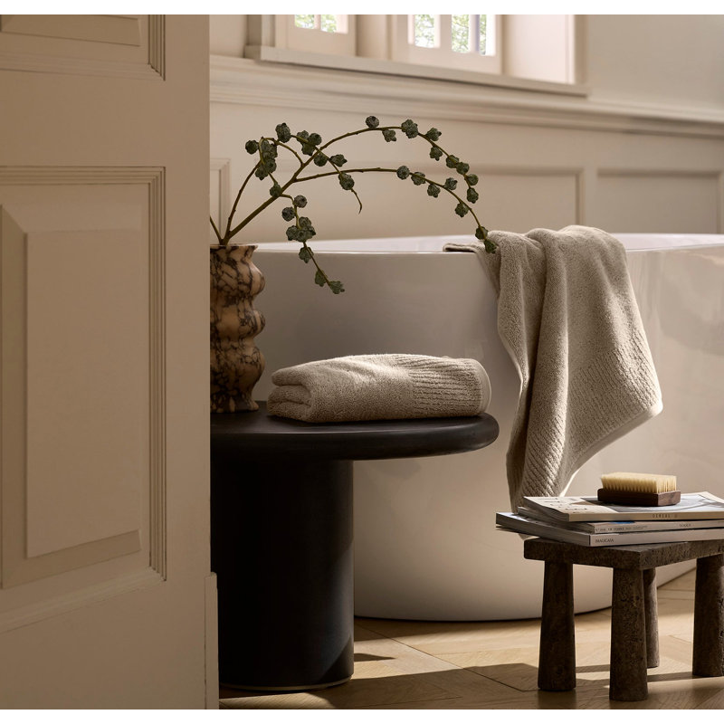 Turkish Ultra Plush Hand Towel Set, Cream