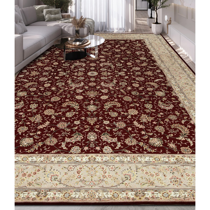 Tapis rectangulaire noué à la main