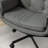 Cross-legged  Swivel Task Chair With Adjustable Armrests-278393312