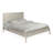Amy Platform Bed, Low Profile Frame, Panel Headboard, Brown-106065175