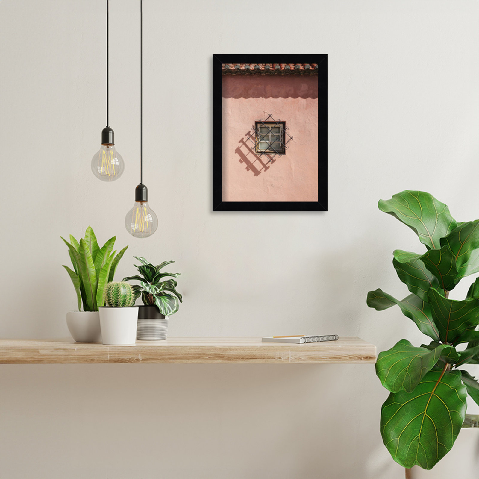 Pompano "Window 02" Print by Shot by Clint, Black, 13" H x 10" W