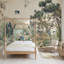Papier peint lac, décoration murale, oiseaux botaniques, feuillage amovible-1119173057-1119173058