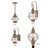 Cape Cod 13.75-in 4-Light Outdoor Post/Pier Mount Onion Lantern