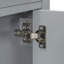 Meuble-lavabo simple autoportant de 20 po avec lavabo en céramique et porte avec rangement et porte à fermeture en douceur-1578088186