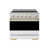 White Matte/Polished Gold selected