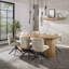 Nyala Oval Solid Wood Top Dining Table