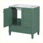 Ensemble d'armoire de salle de bain moderne avec évier-105352963