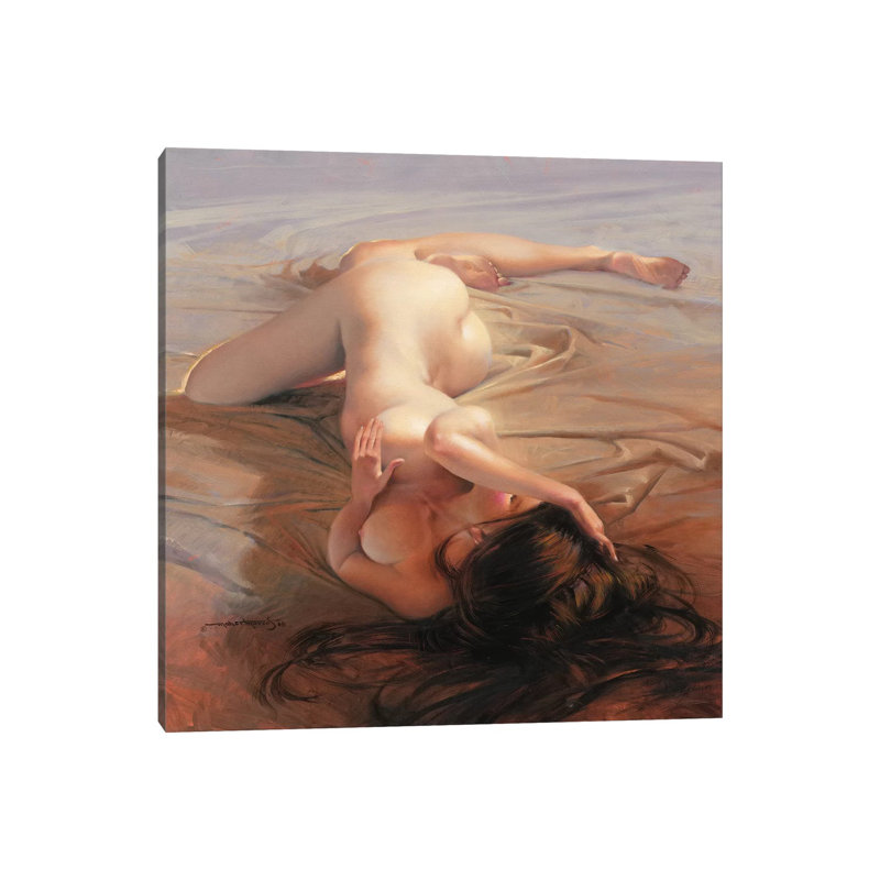 Twist by Maher Morcos - Wrapped Canvas Painting, 30.48 cm H x 30.48 cm W