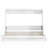 Queen Murphy Bed with Built-in Desk & USB Charging Station – Space-Saving Wall Bed for Small Apartments,White-179542252-179542253