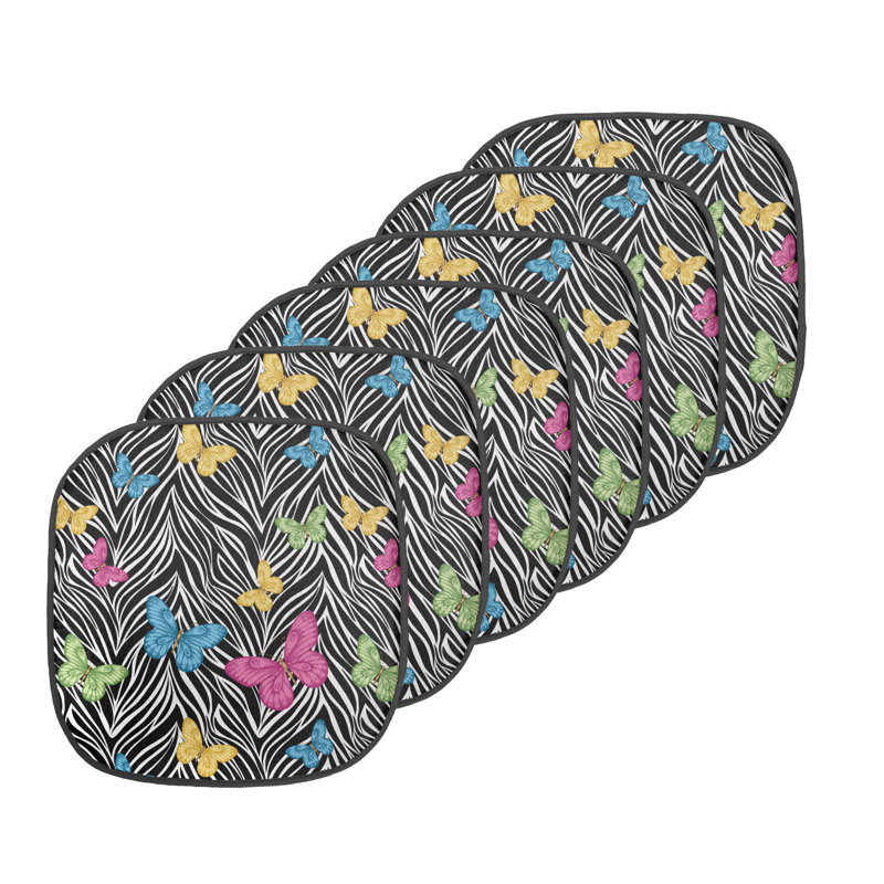 Coussin de siège papillon