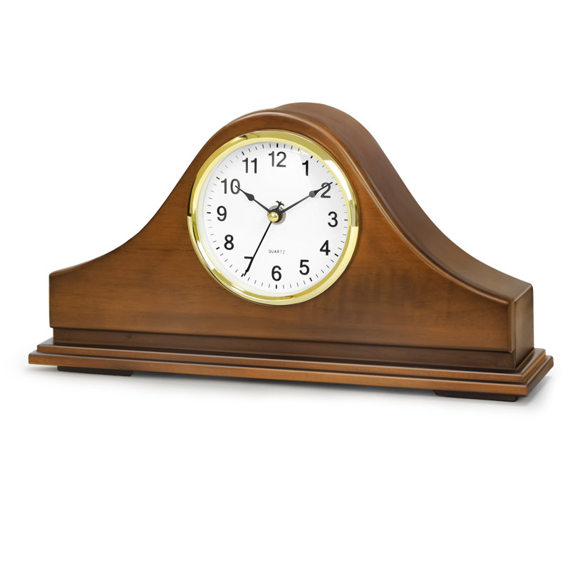 Fireplace Clock - Red