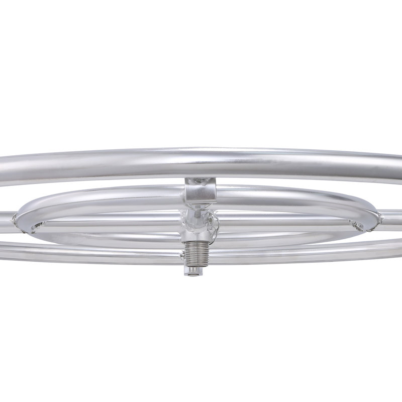 61cm Round Stainless Steel Fire Pit Accessory