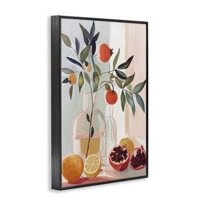 Bright Summer Fruits Still Life Giclee Art, design by Annabelle Hall