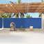 Dakota Fields 1200cm W x 220cm D Fabric Cover Motorised Retractable Side Awning-1230346953