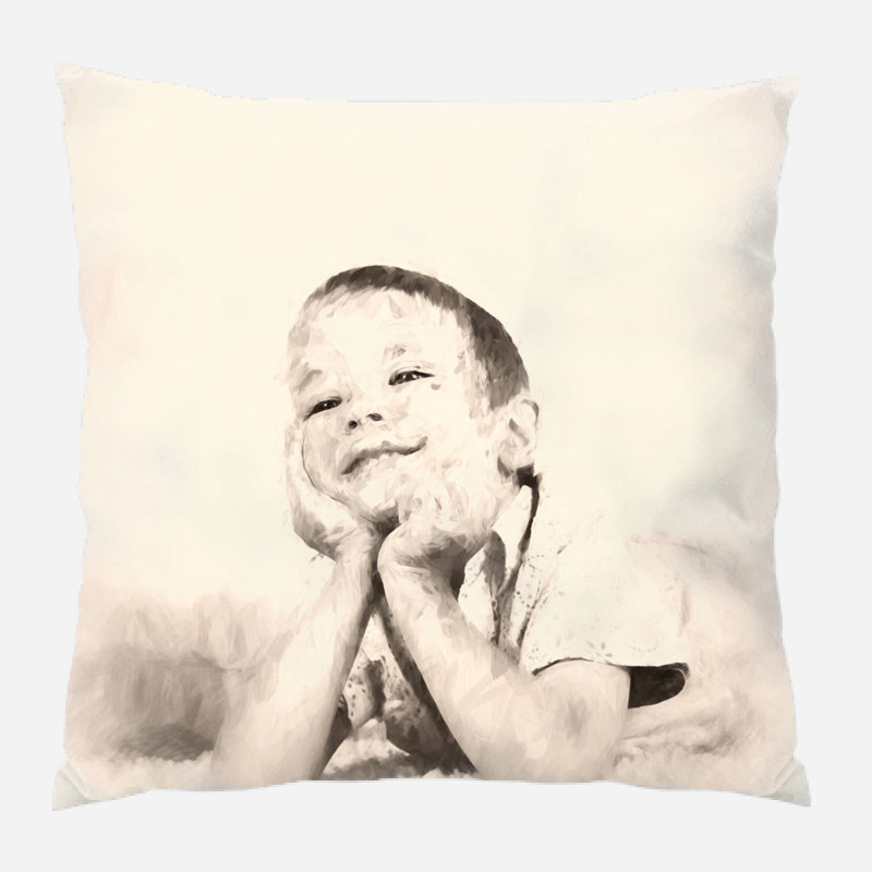 Coussin Whitson, Micro suède, Intérieur